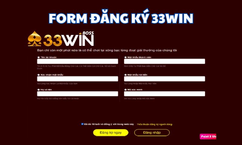 Hướng Dẫn Chi Tiết Cách Đăng Ký Tài Khoản 333win